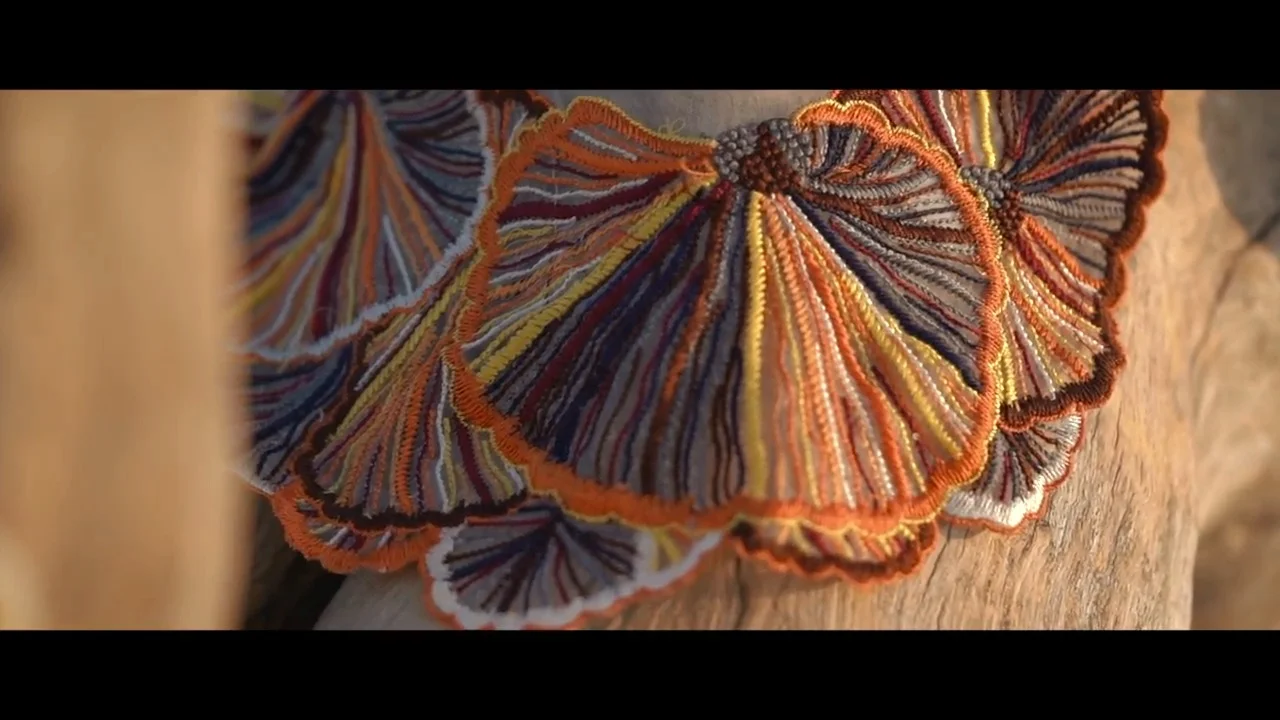Embroidered couture in motion from The Dawn for Rahul Mishra